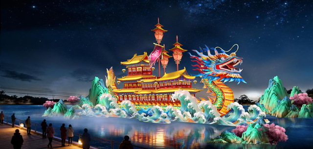 春节必打卡！圆明园首届“灯景夜游”，即将点亮马年新春