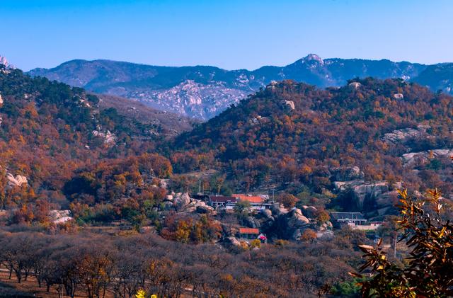 蒙山旅游区大洼秋景
