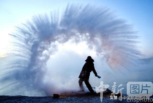 吉林小雾凇岛迎五星雾凇