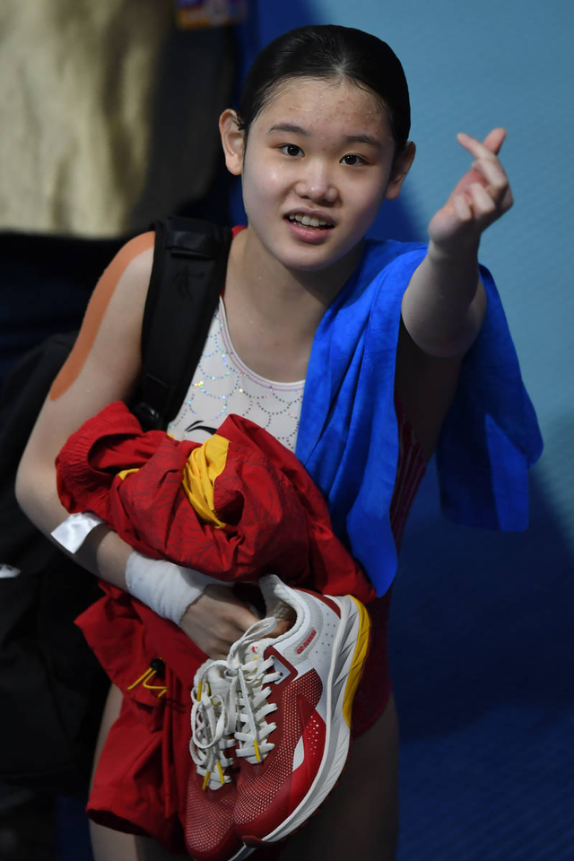 全红婵也没想到	，张家齐官宣退役仅1个月，就走上了另一条上坡路