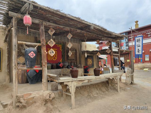 镇北堡西部影城，现场重温大话西游中的经典场景