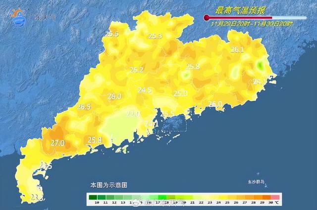 广东今日宜洗晒！落羽杉已换装，秋冬大片等你开机丨温度记