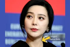 范冰冰G社生图下嘴唇起皮，脖子和手显老，她还穿着驴蹄鞋！图片