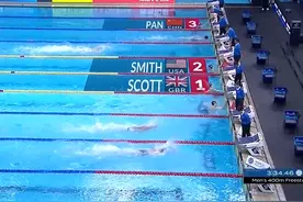 覃海洋破亚洲纪录夺冠，潘展乐收获铜牌，美国名将再创世界纪录图片