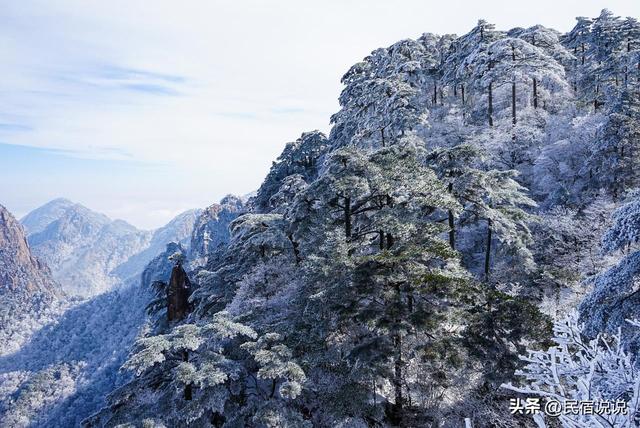 黄山“五绝”之一的冬雪,只有50天观赏期。