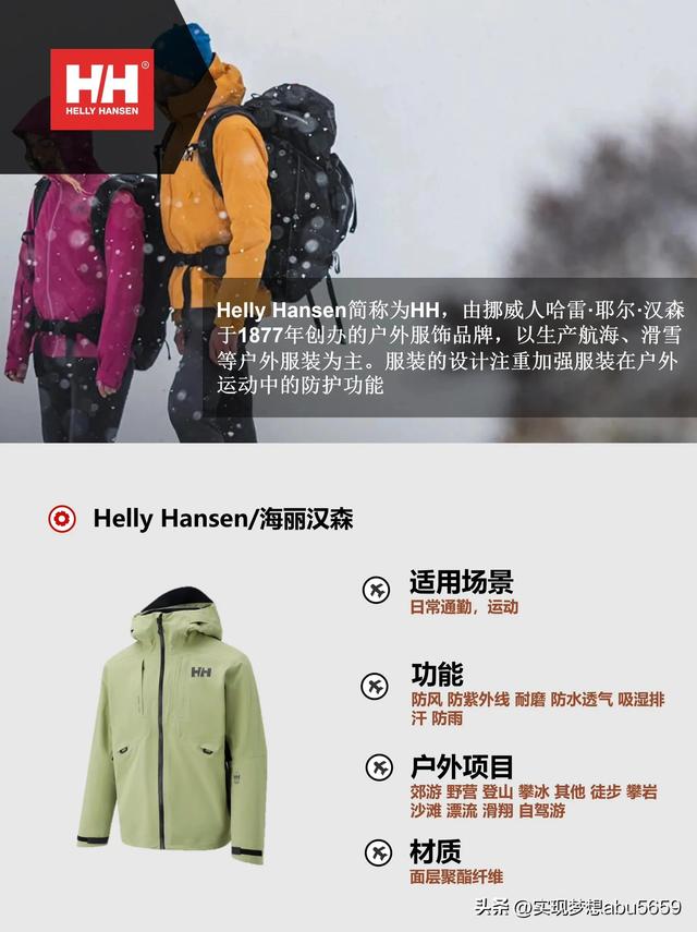 ????全世界最好的冲锋衣品牌