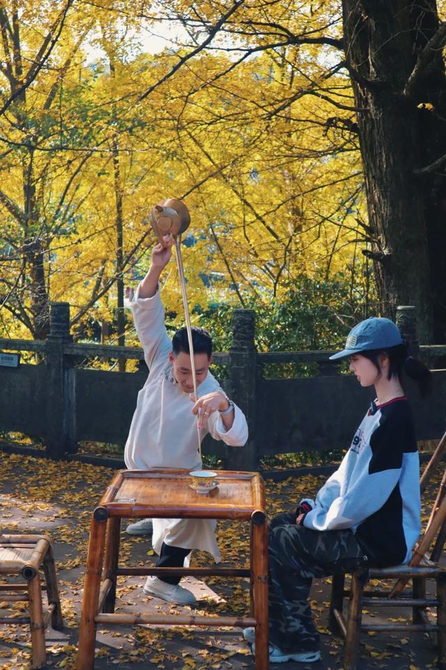 黄了！成都出发1.5h刹拢赏秋秘境，茶海风光无敌，银杏美了上千年！