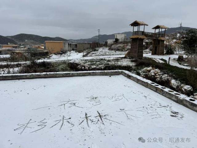 下！雪！啦！