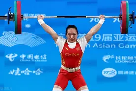亚运会举重-蒋惠花获得女子49公斤级银牌 朝鲜选手破纪录夺冠图片