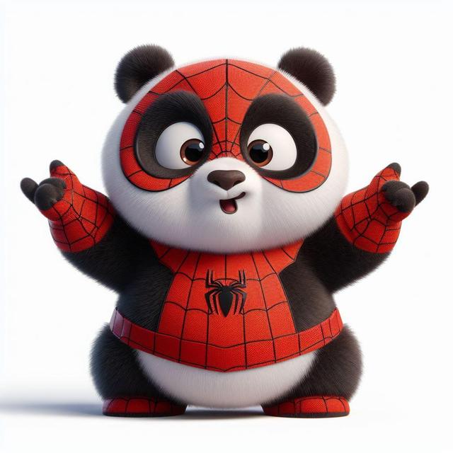 熊猫超级英雄系列头像