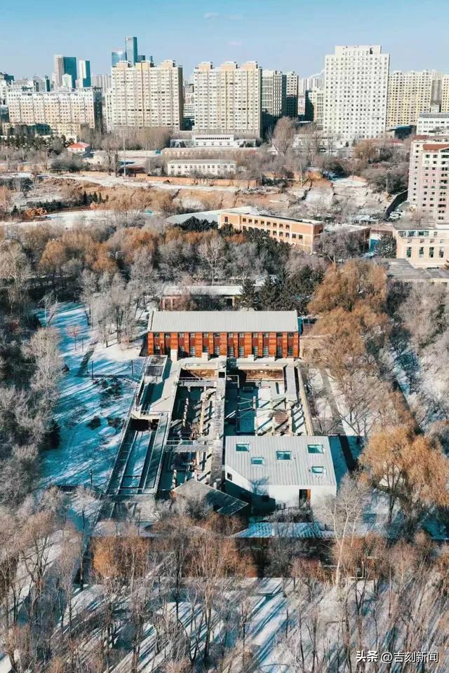 吉镜头｜雪覆红砖 水墨冬韵