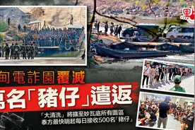 缅甸电诈园覆灭！ 万名“猪仔”遣返图片
