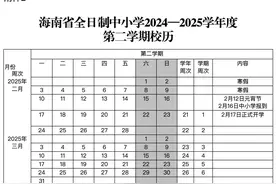 海南中小学7月5日起放暑假图片