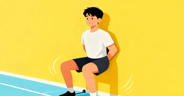 这种被低估的运动——1分钟靠墙静蹲