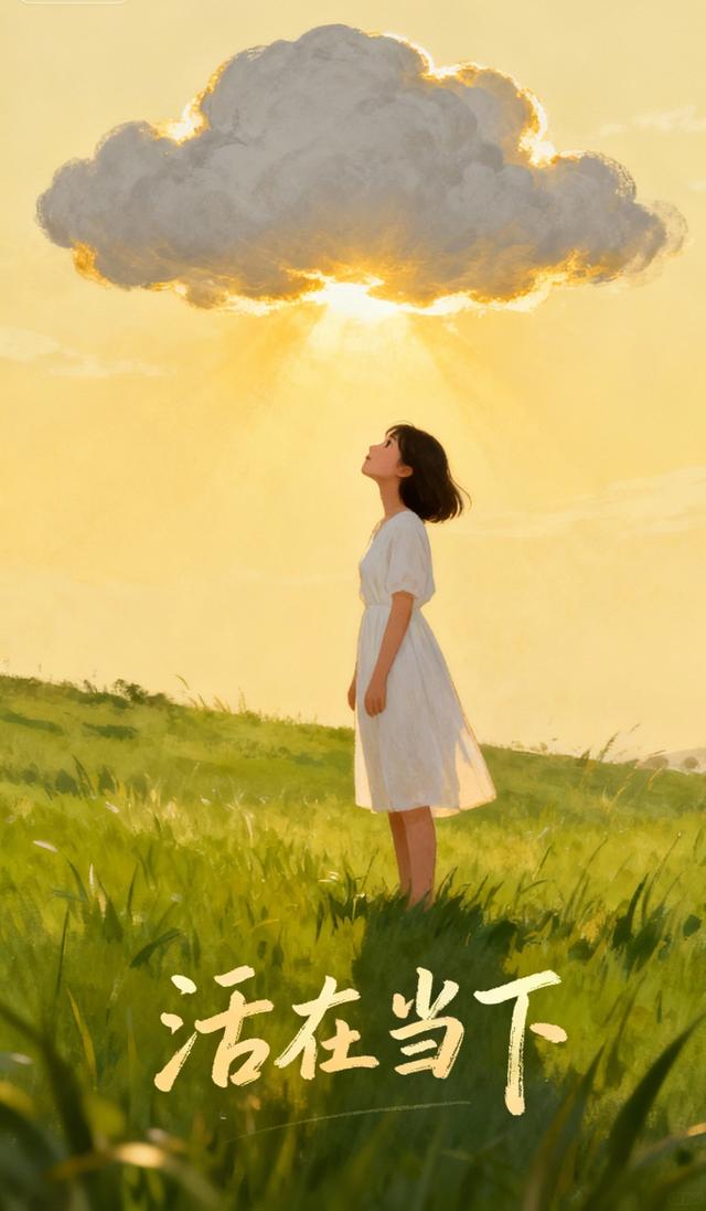 天空不挂云	，内心不生尘：真正的自由，从学会“放下”开始