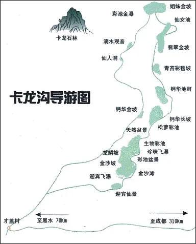 四川阿坝州黑水县的卡龙沟