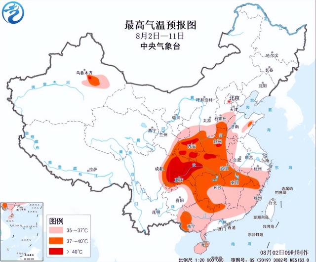 本轮强降雨中心已定，今日夜间至8月4日天气，暴雨大暴雨分布如下