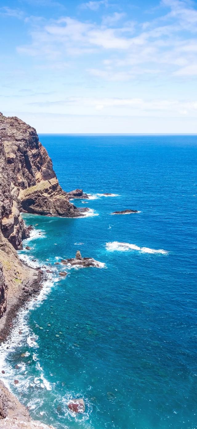 手机壁纸|海边的自然风景