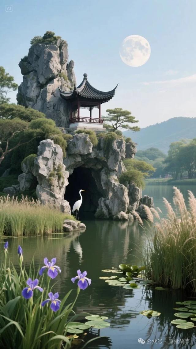 明代延津十六景之AI复原图
