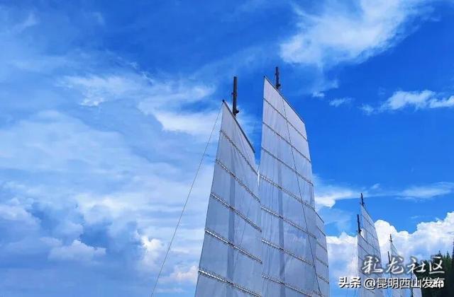 藏不住了！滇池畔“帆船浮桥”重新开放，随手拍都是大片！