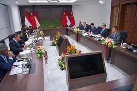 印尼新总统刚上任，就驱逐我国海警船，我方反制很及时图片