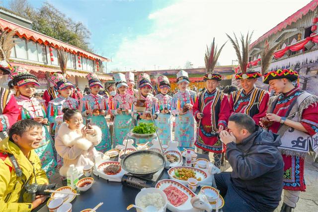 大禹故里 中国羌城 云境北川｜北川九皇山第八届非遗羌历年民俗文化节启幕