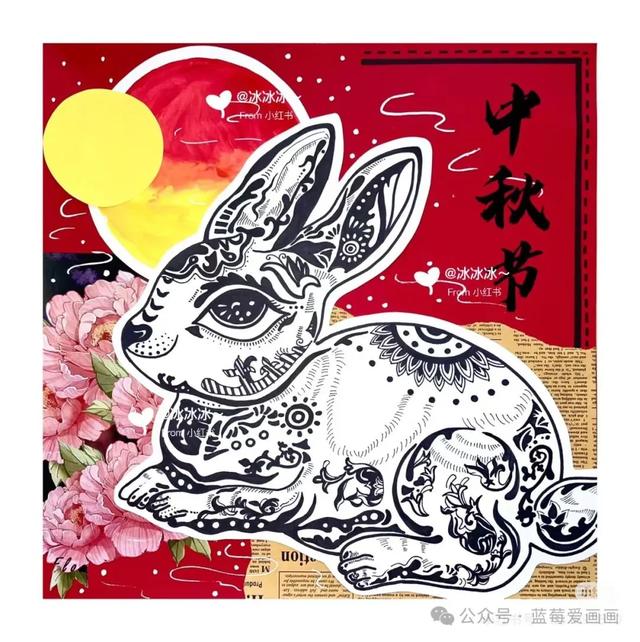 简笔画最全中秋节主题绘画＋绘画思路，张张创意满满！