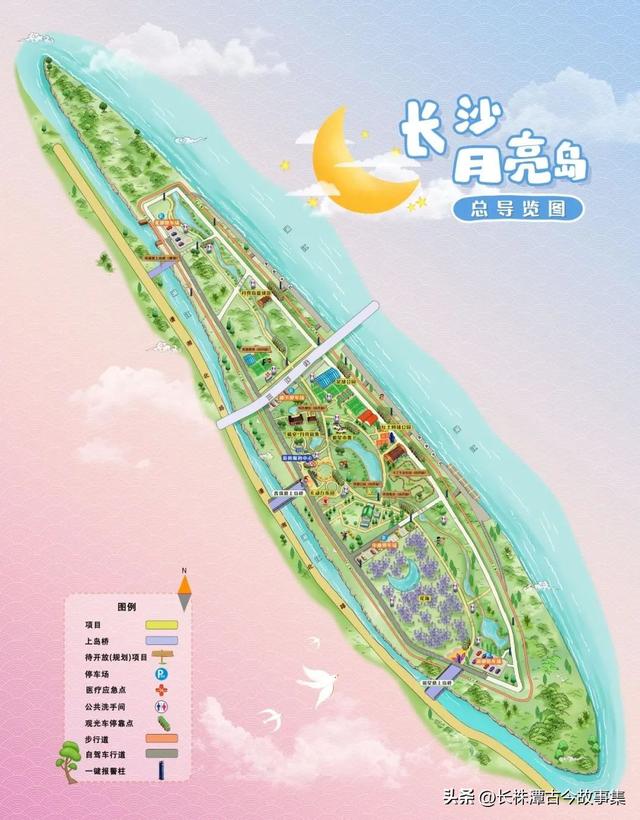 带您参观长沙月亮岛公园