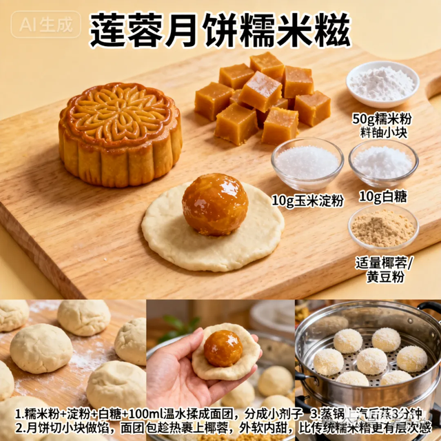 月饼别浪费！5种「节后逆袭吃法」，从早餐到下午茶惊艳全家