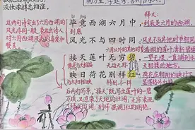 二年级下册语文，第六单元课文15《古诗二首》笔记+课堂解析图片