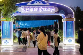 大草原的热情！内蒙古特产展惊艳亮相“京彩灯会”图片