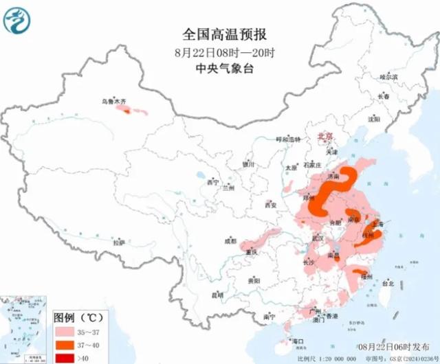 本轮降雨中心已改变，明天8月23日的天气预报，具体分布以下地区
