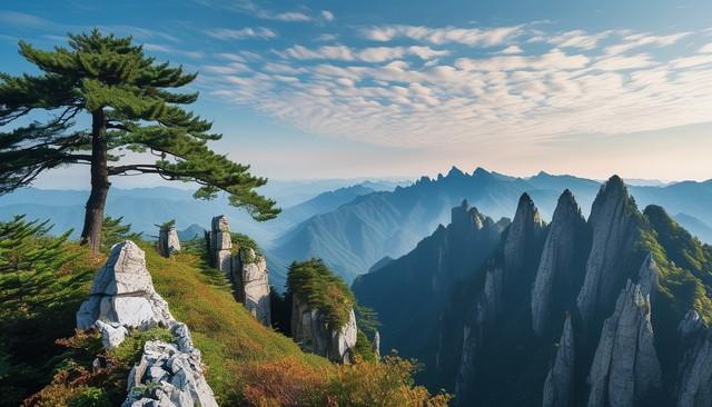 湖北秋色灵秀，五座名山见风骨