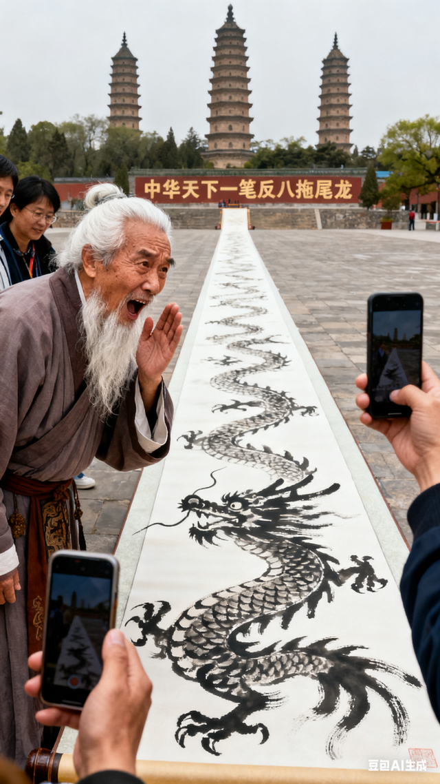 无双道龙赵小荣游记《 一笔祥龙行天下 》（一四二）崇圣寺三塔