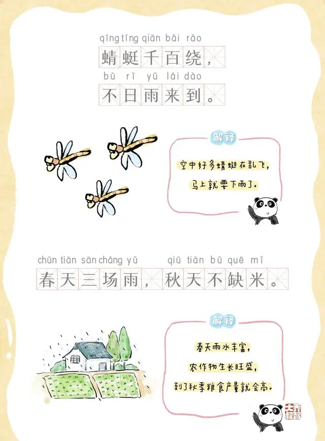 关于天气的谚语有哪些?