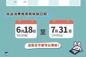 本周五8点起报名摇号！旅游消费券（第四期）即将发放，每人至多可申领8张图片