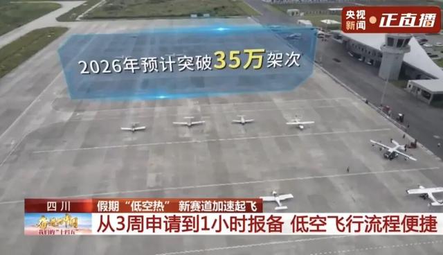 总台央视直播聚焦金堂低空经济！