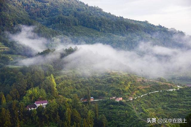 汉中云峰寺日出：金光照破雾千层，半是仙踪半是尘​！