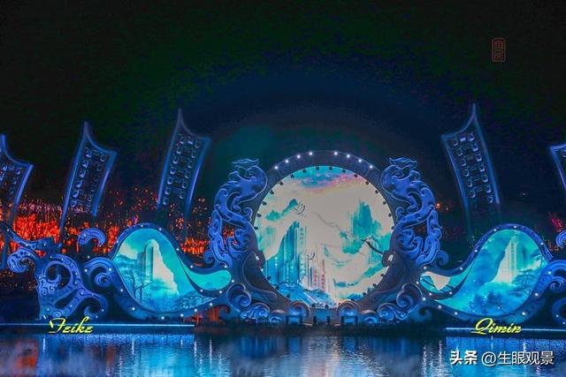 影记 | 齐彩城淄博花灯会的景观，这儿来看吧（3）