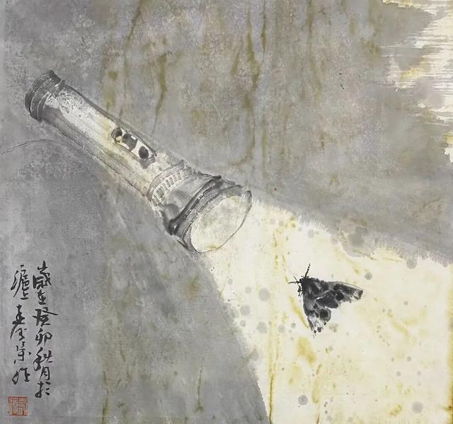 一组充满生活气息的水墨小品画，勾起了多少人的回忆