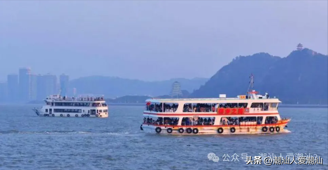 汕头轮渡航班时间调整，单程一元，可以享受10至15分钟的海上风光