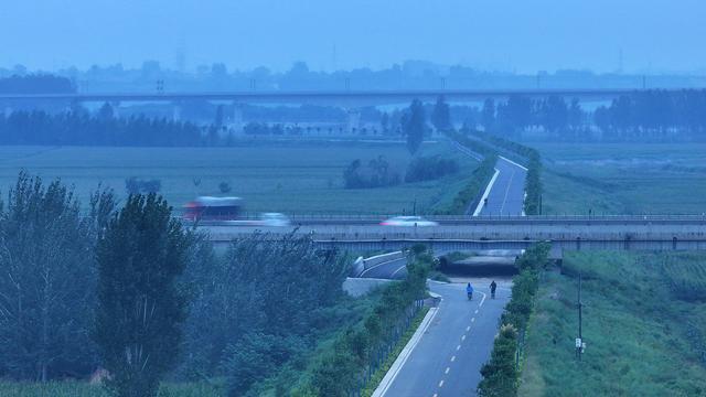 #运城头条#世界骑行日风雨中黄河一号旅游公路“骑”乐无穷