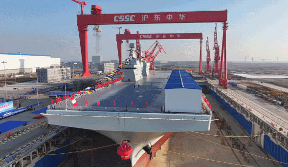 装了电磁弹射器	，也装了阻拦索，四川舰神速出海，其意义不一般