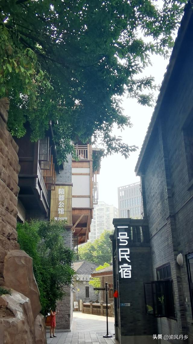 徒步行摄重庆城市风景
