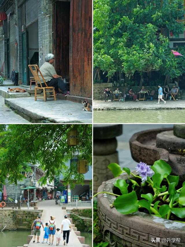 在夹关古镇见世面了，寻景尝鲜还能赶场！