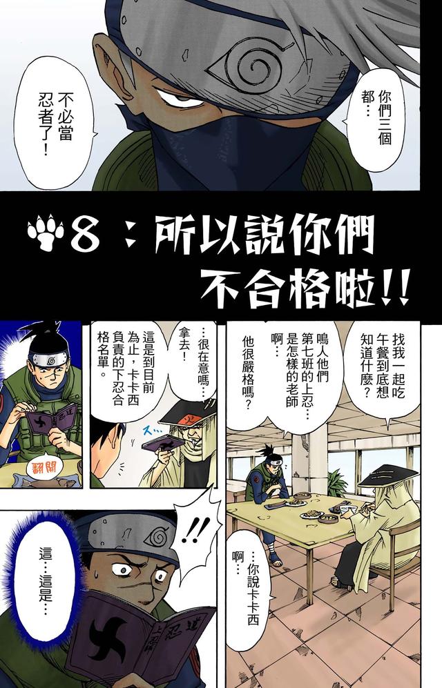 火影忍者 全彩版 第一卷（2）