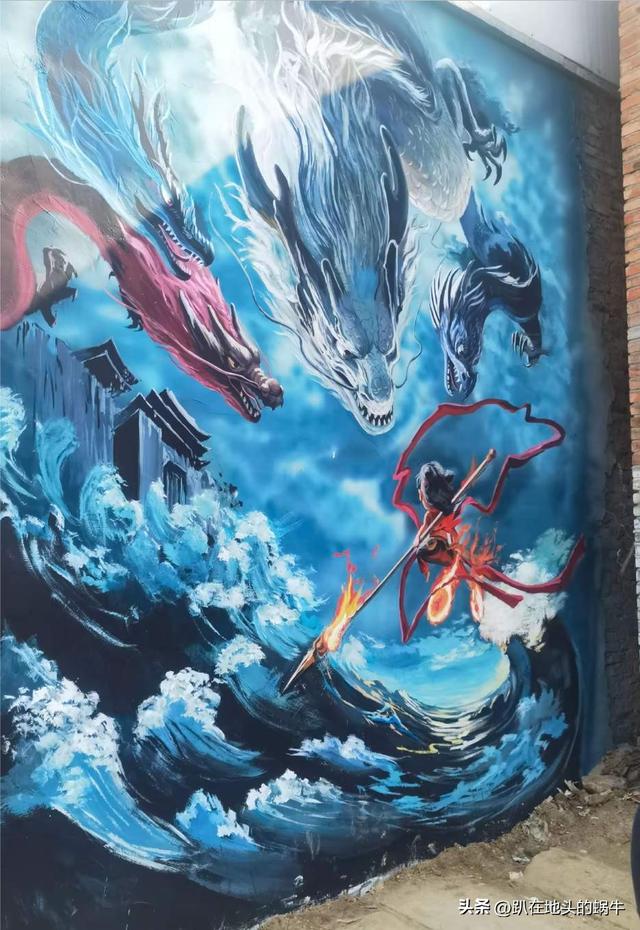 两次带火一个村！吴承言的墙绘：是天安门的情怀，也是家乡的烟火