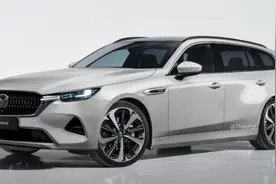 新车｜或2025年发布/后驱+六缸动力 全新马自达6旅行版假想图曝光图片
