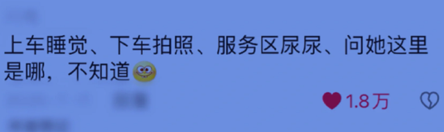 出远门你媳妇坐在副驾驶上在干嘛？评论区让人笑到肚子痛，人才啊