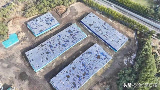 哈尔滨下雪啦！第二十七届冰雪大世界20万立方米存冰待启